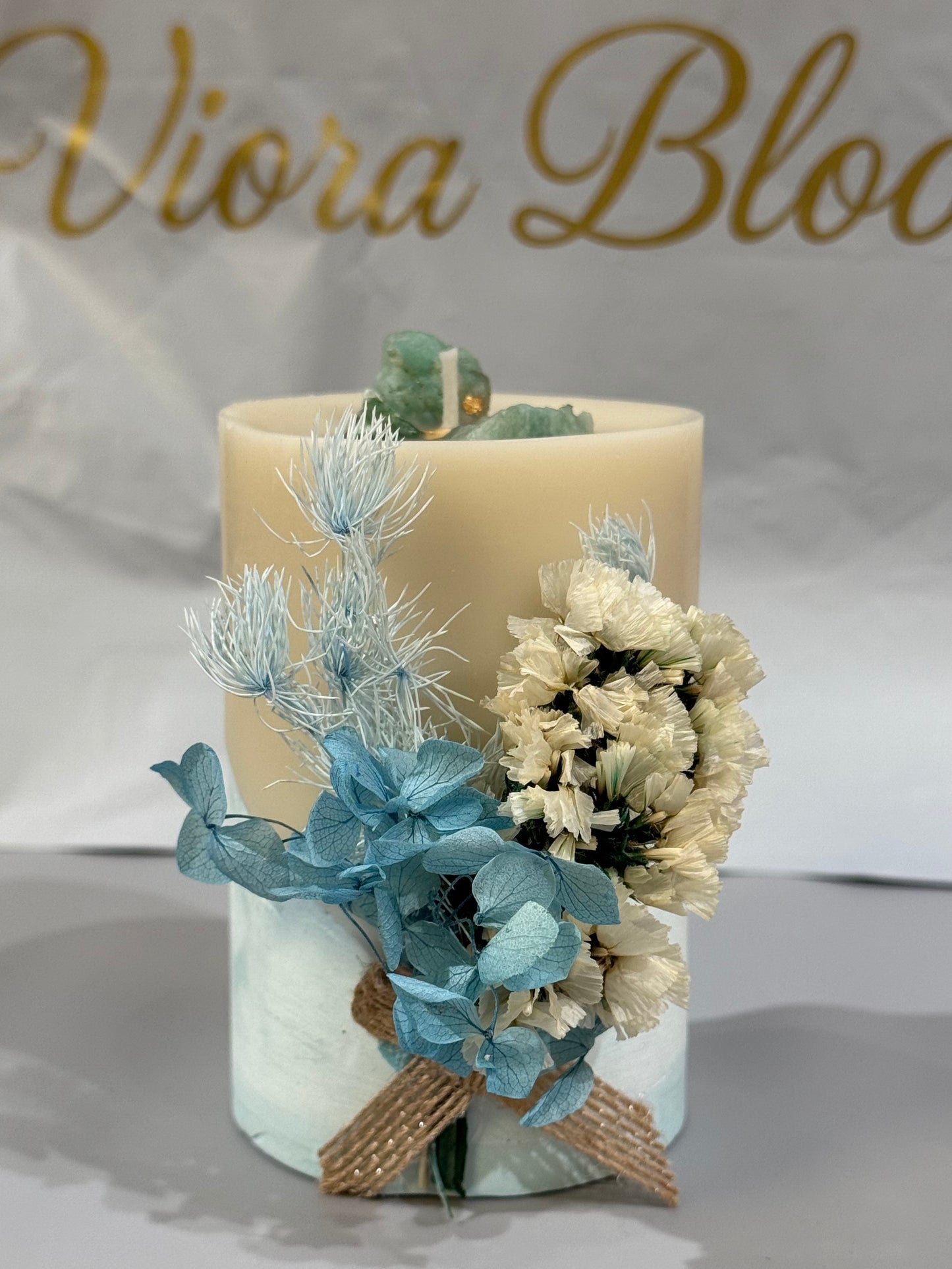 Decorative concrete Candle