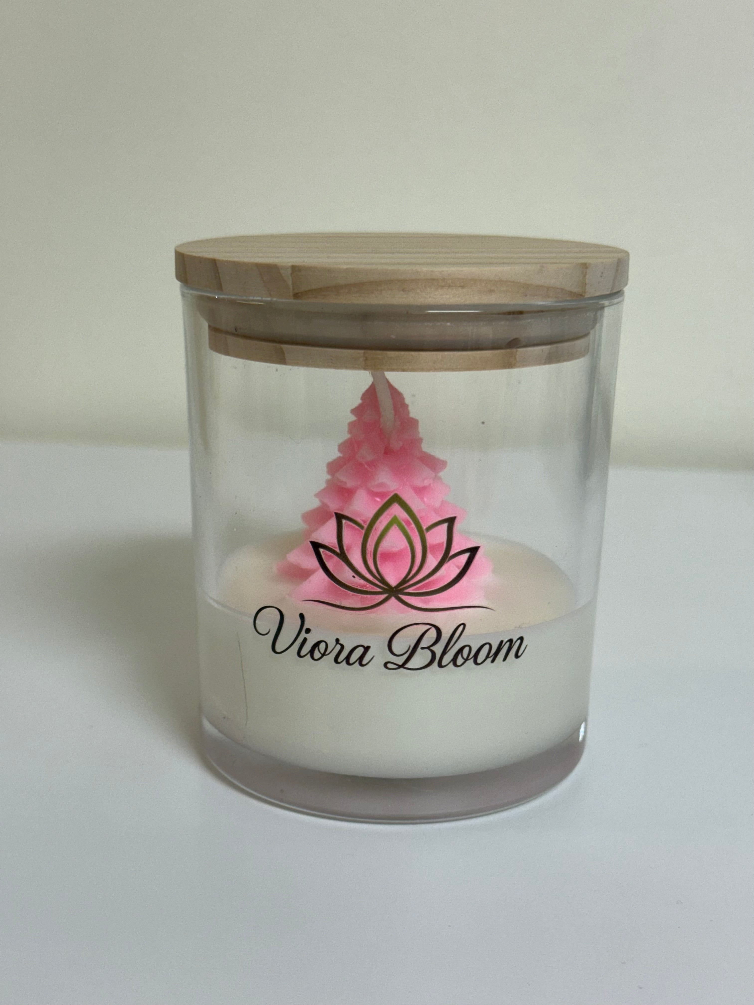 Christmas Tree Jar Candle