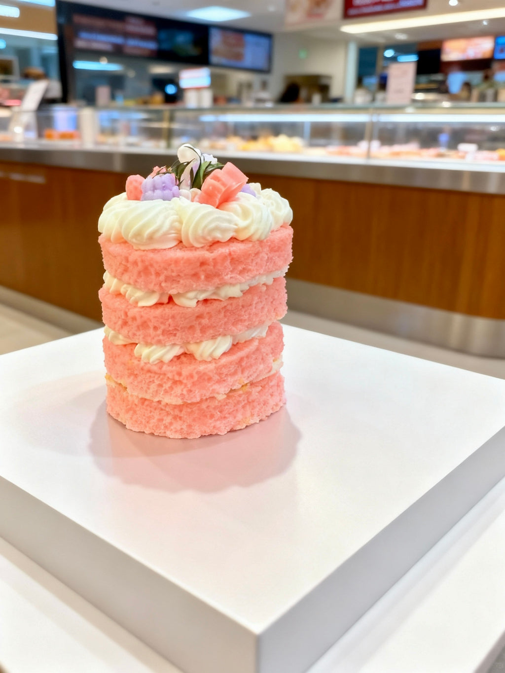 Whipped Cake Candle