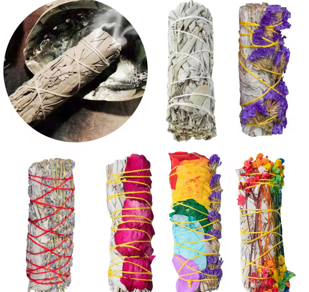 Natural Herb Smudge Bundle – 4 inch