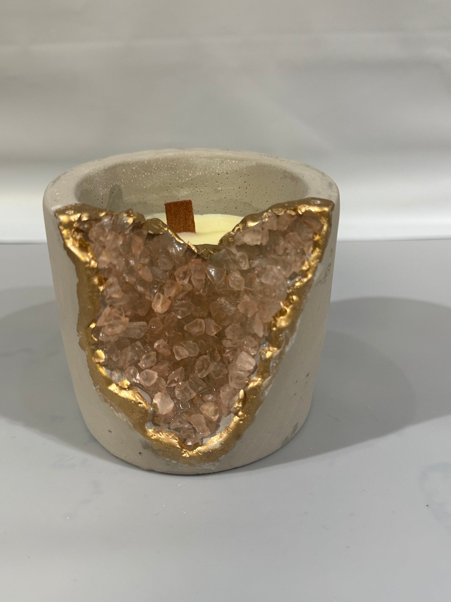 Geode Crystal Candle
